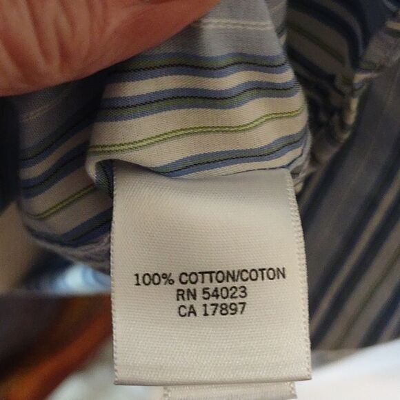 Banana Republic Men's Striped Shirt - Picture 4 of 7